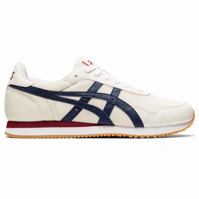 Férfi Asics Tiger Runner Utcai Cipő AS6825314 Krém/Sötétkék